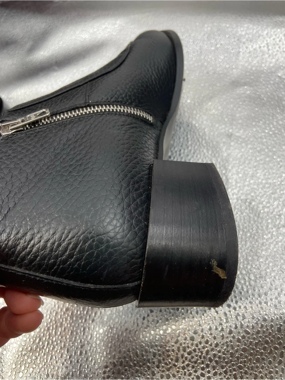 Everlane Boss Booties Black 8.5
